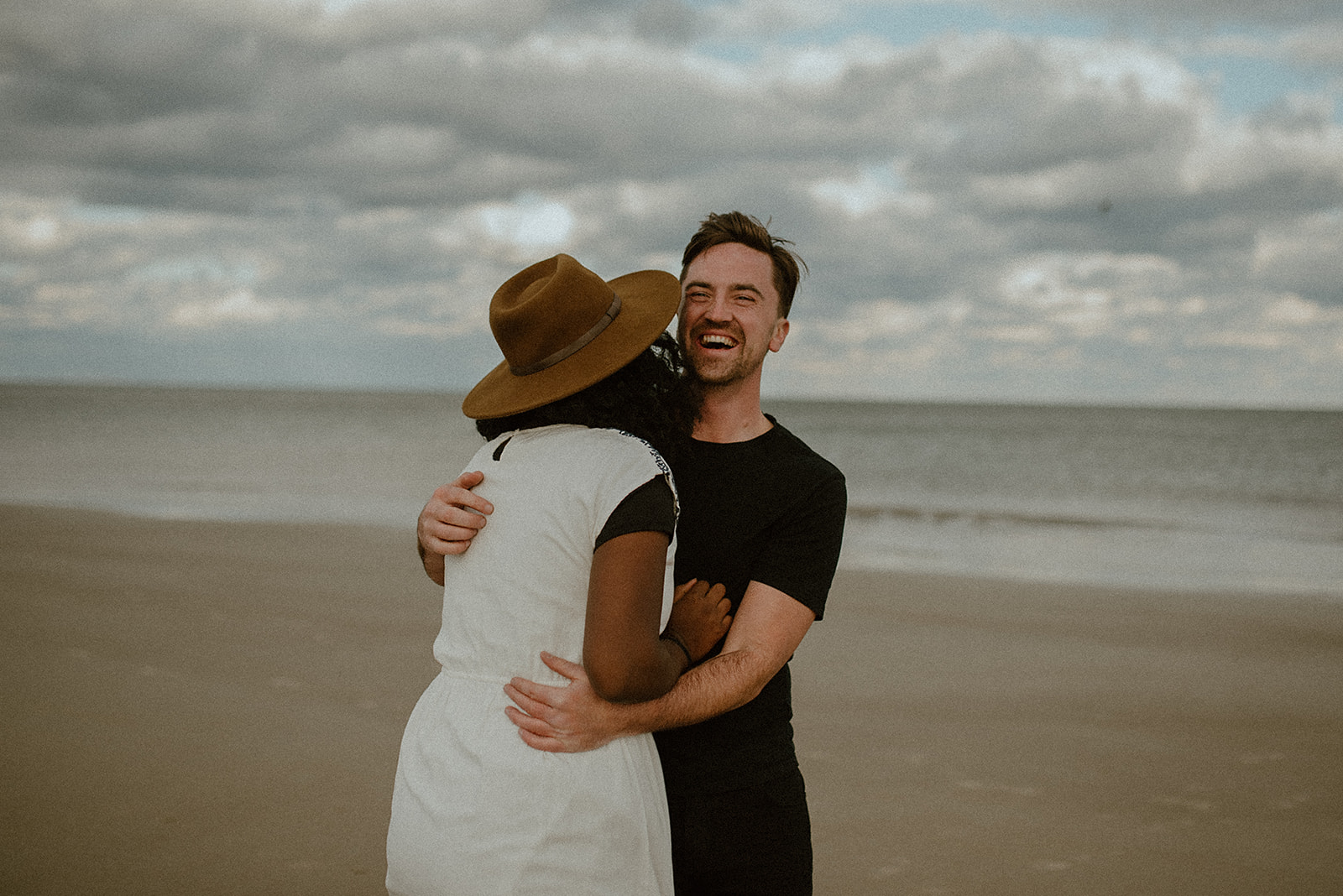 Anniversary couples session in Tybee Island