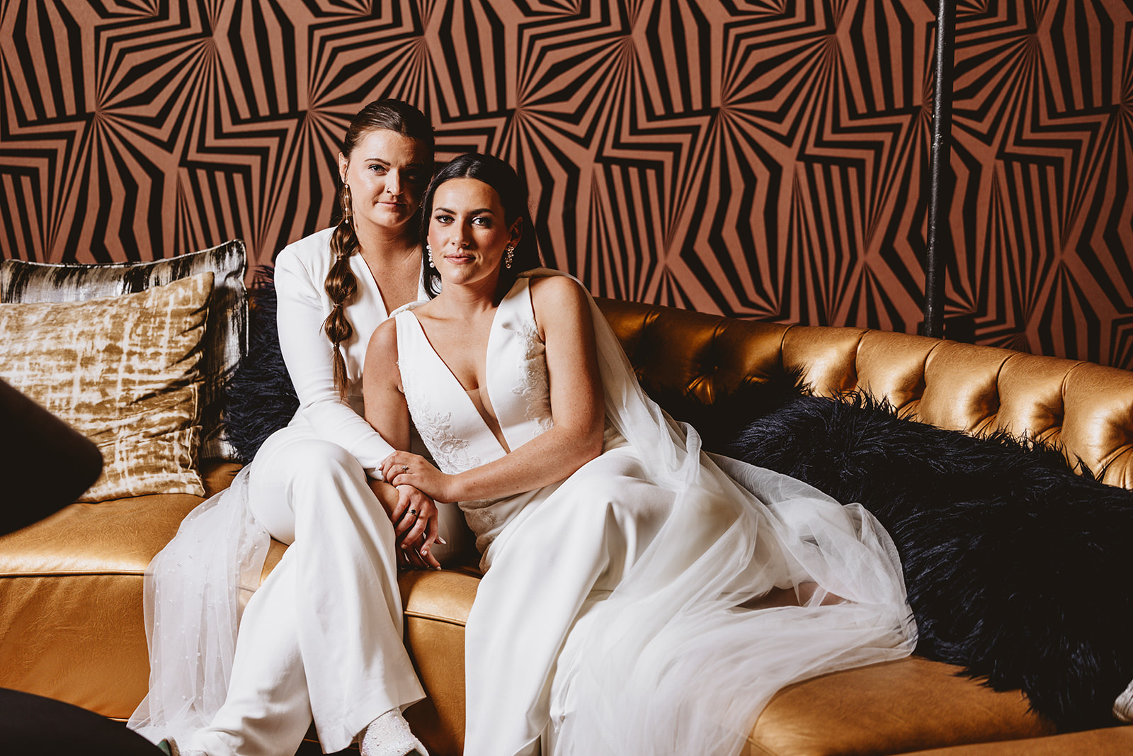 Two Brides get married on New Years Eve