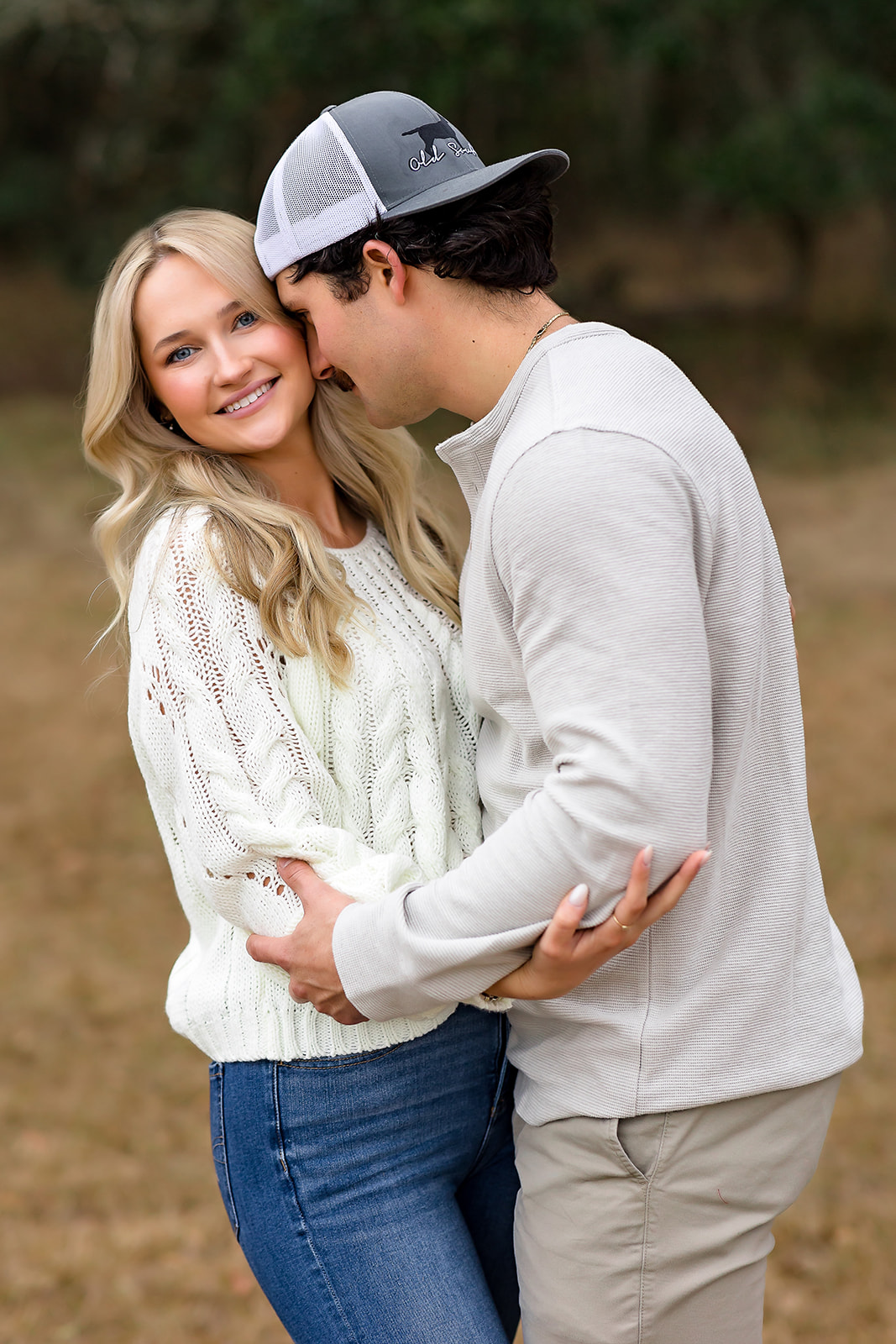 fall engagement session in Tallahassee florida