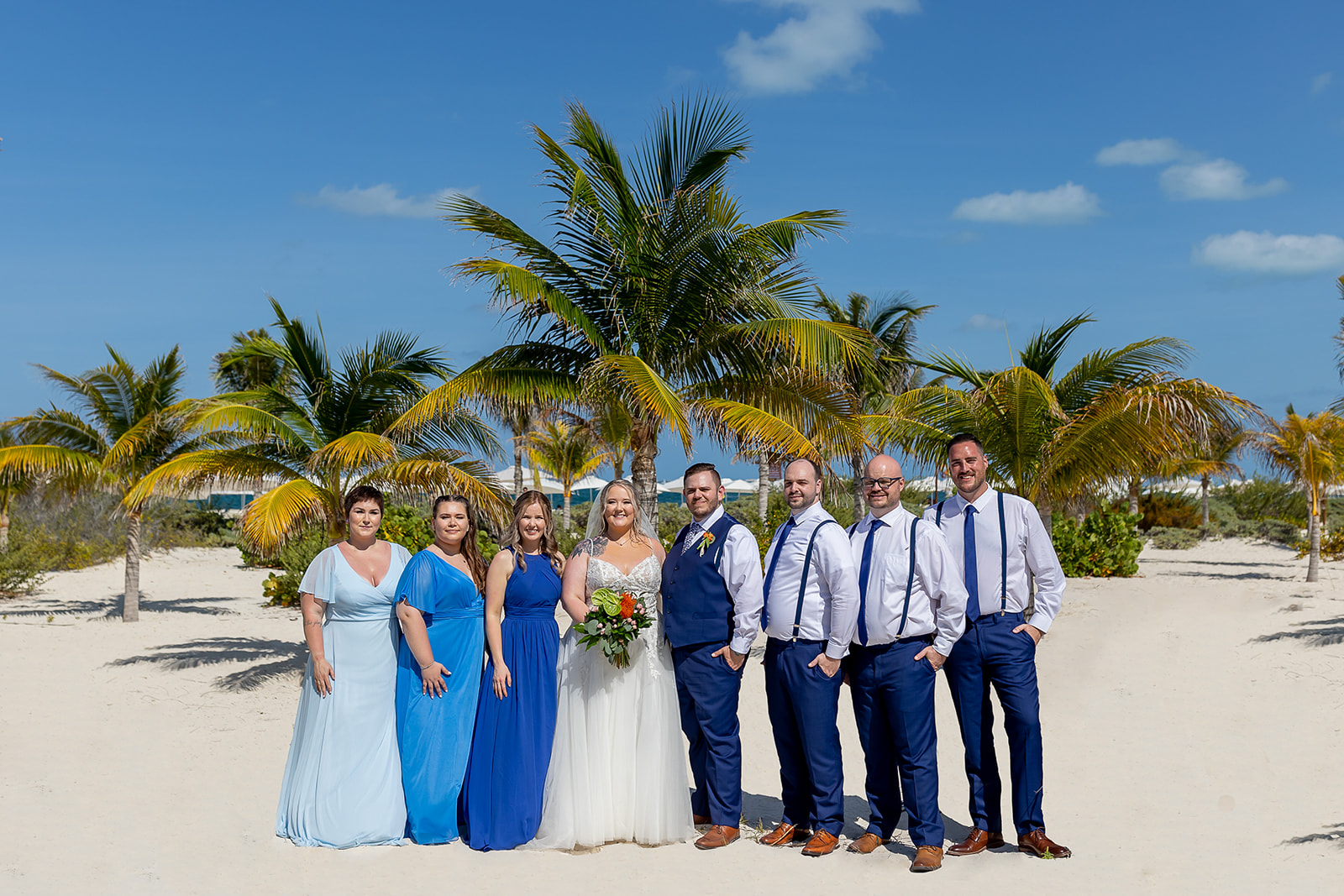 Bride and Groom Get Have Wedding in Grand Palladium Costa Mujeres Resort, Wedding Photographer in Cancun