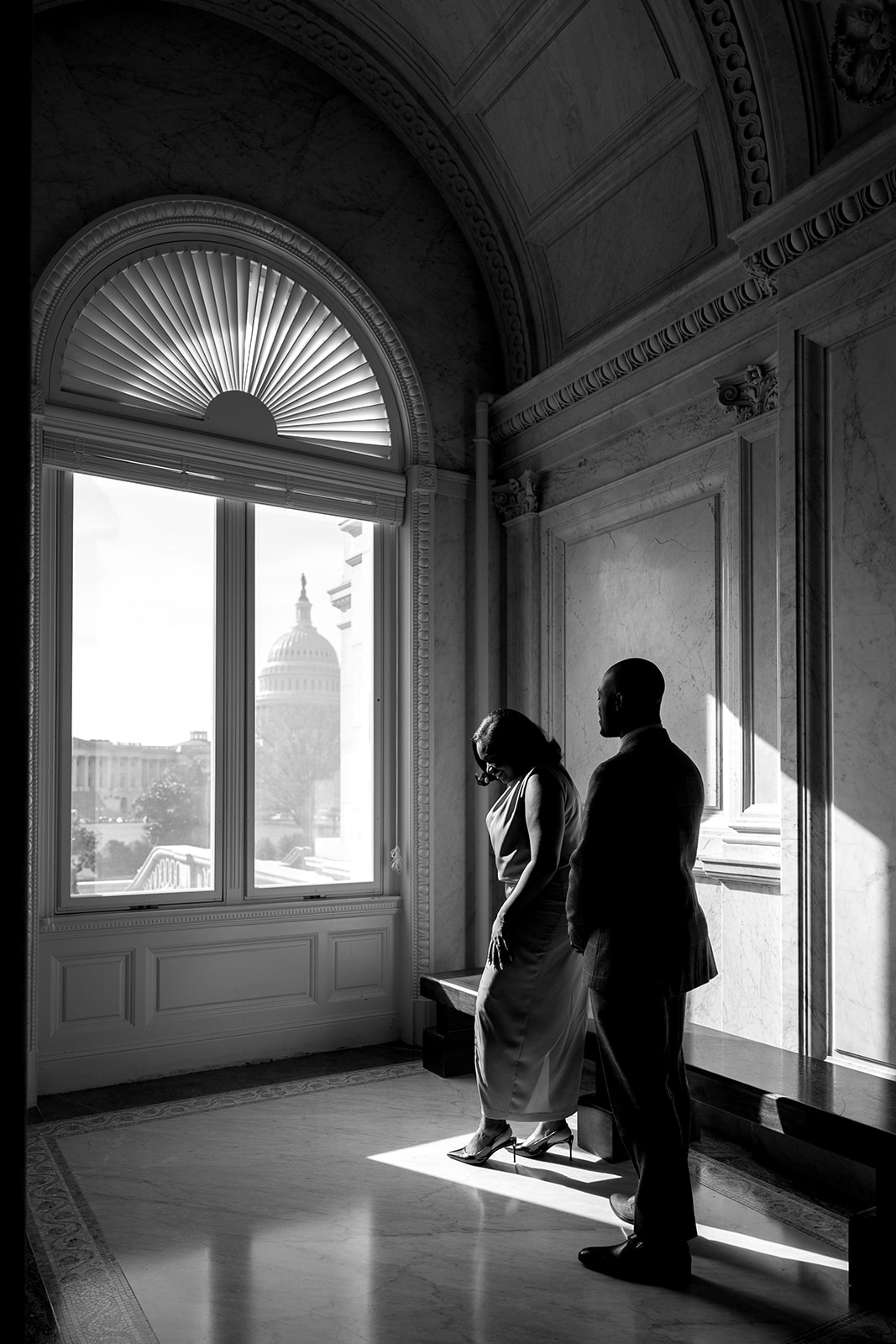 Library of Congress engagement session Capitol Hill Engagement Session dc engagement photographer dc couples photography