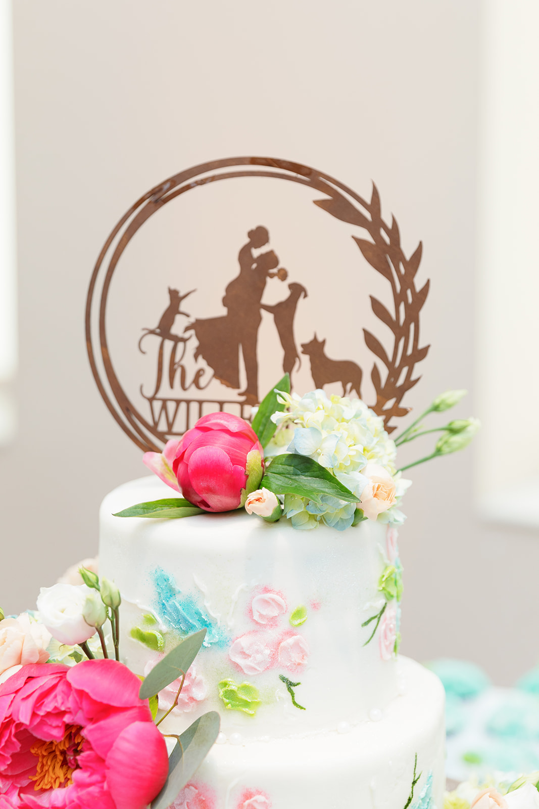 baked to perfection wedding cake