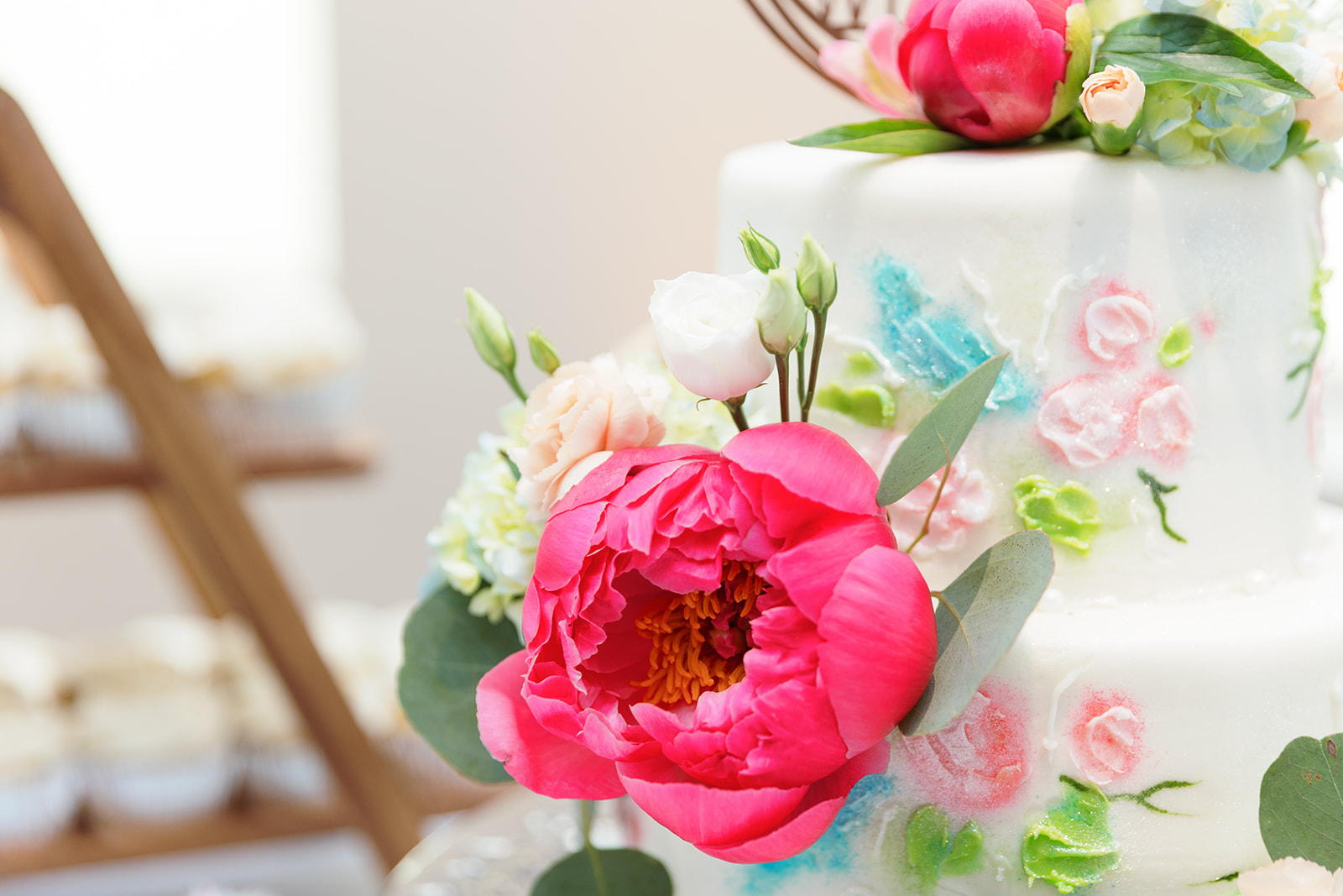baked to perfection wedding cake